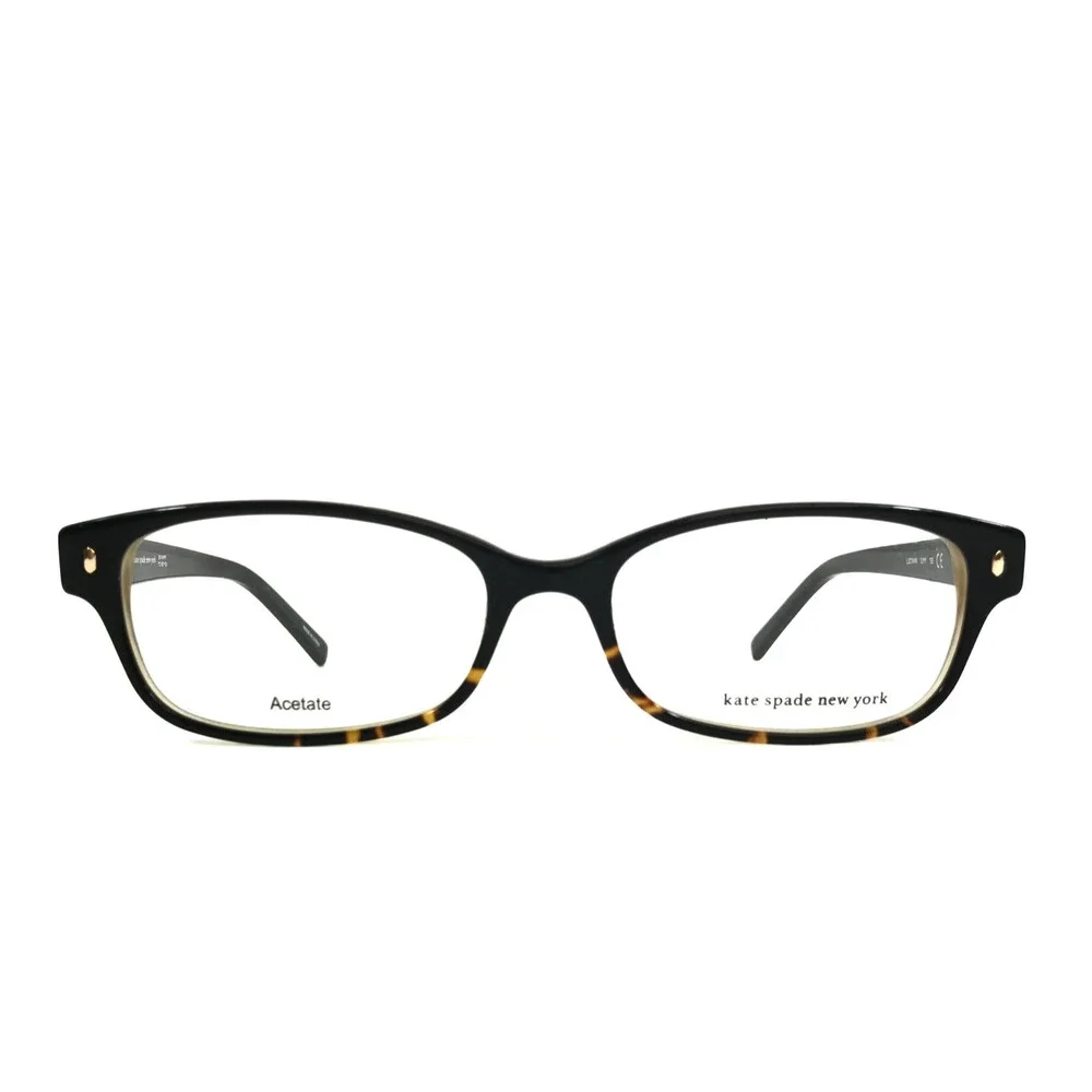 Kate Spade Eyeglasses Frames LUCYANN 0JYY Black Tortoise Fade Full Rim 51-16-135